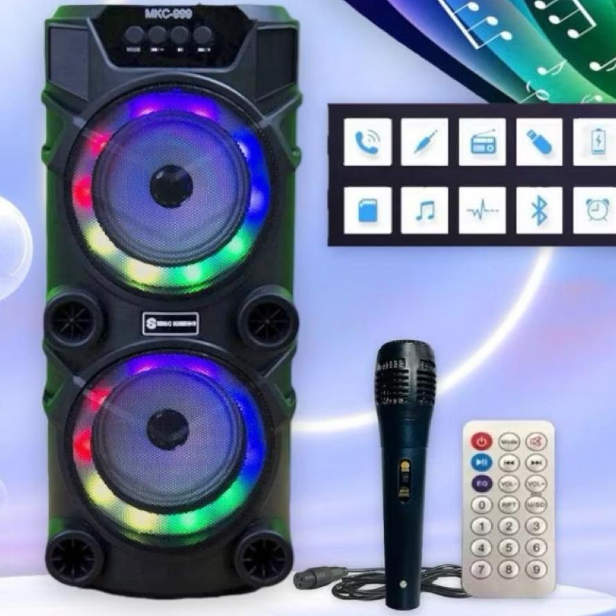 Speaker Bluetooth Qs 999 Spiker Portable
