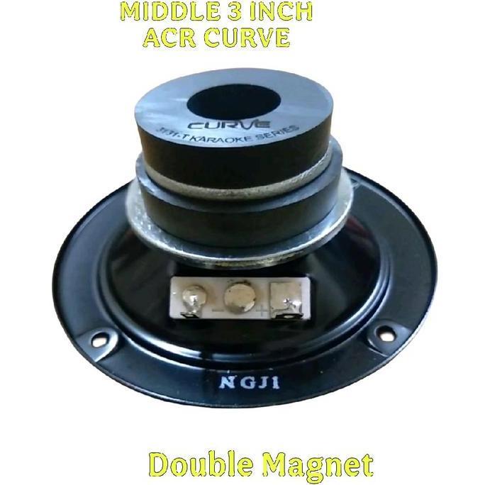 Speaker Middle 3 Inch CURVE 3131 Speaker Vokal Middle Double Magnet