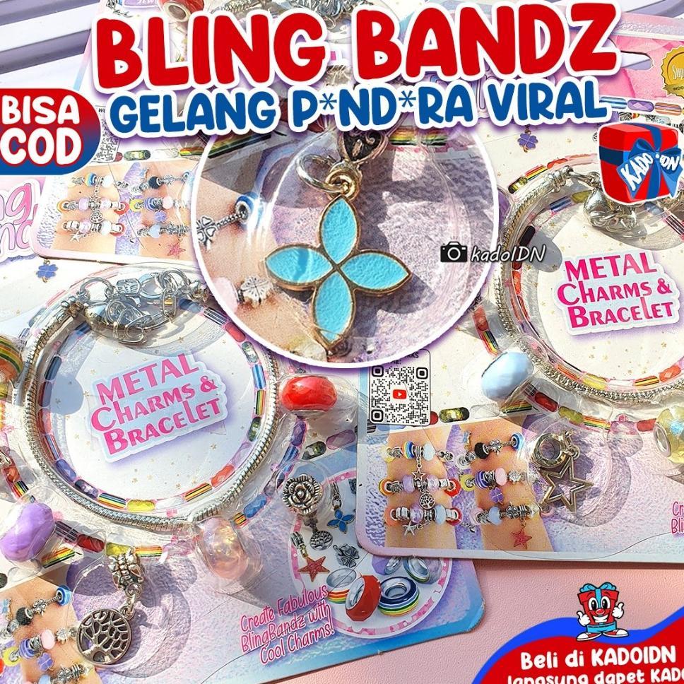 Gelang Pandora Bling Bandz Mainan Gelang Anak