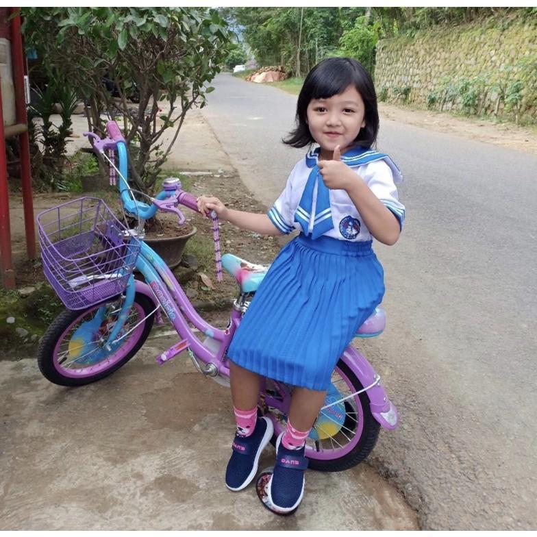 Free Ongkir Seragam Tk / Paud Biru Putih Berdasi