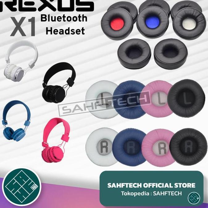 Earpad Rexus X1 Headset Ear Pad Cup Bantalan Busa Foam Spons