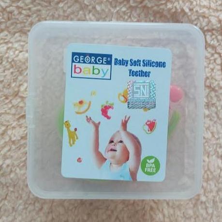 George Baby Soft Silicone Teether BSST