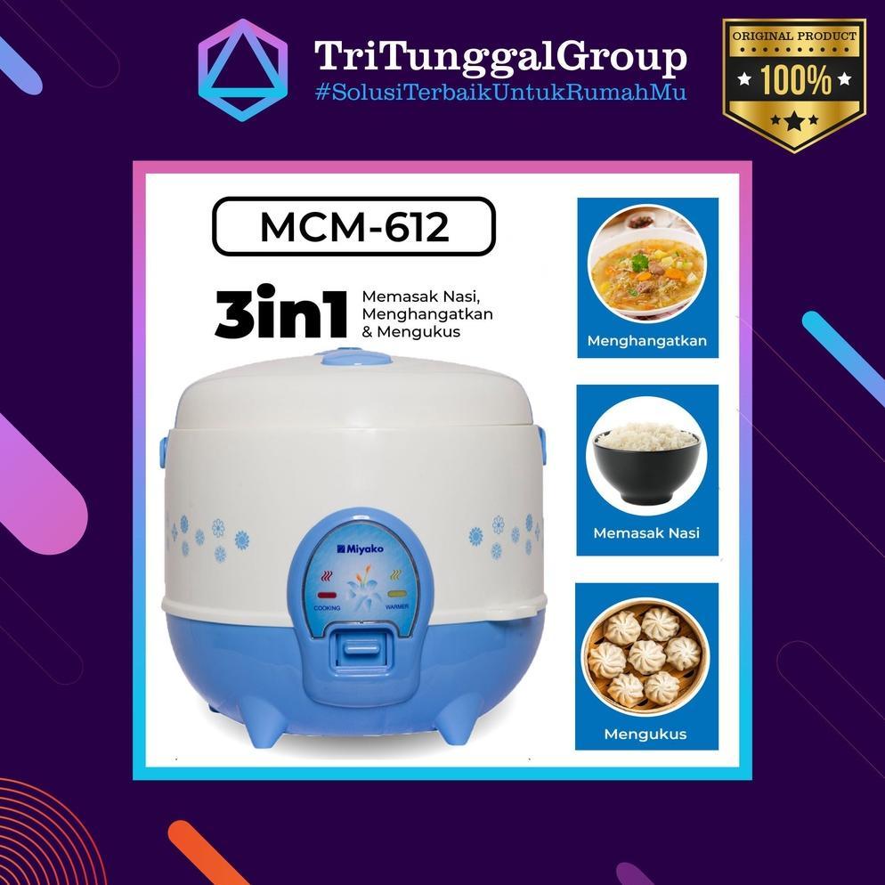 HANNABIMART (BAYAR DI TEMPAT) MAGIC COM MIYAKO MCM606 / MCM 609 / MCM 612 - RICE COOKER MIYAKO PSG60