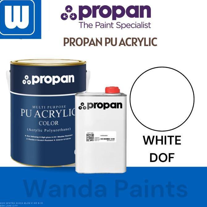 Selikobrter - Cat PU Acrylic PU PROPAN PU PUC-786-2K White Doff (5 LITER)