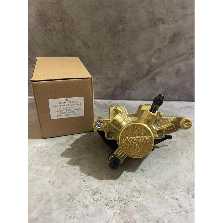 Kaliper Kepala Babi Belakang Supra X 125 Nissin Baru