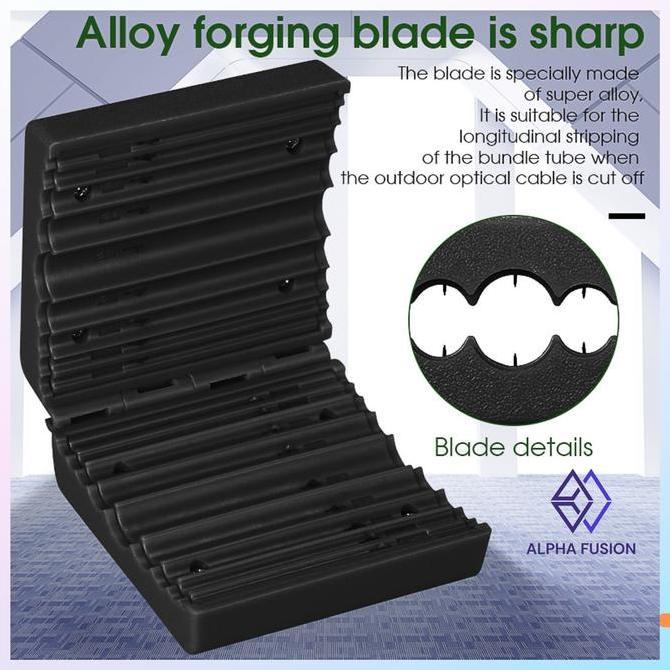 Sale Fiber Optic Stripper Slitter Tube 1.5-11Mm Pengupas Kabel Fiber Optic Kabel Listrik Dan Fiber O