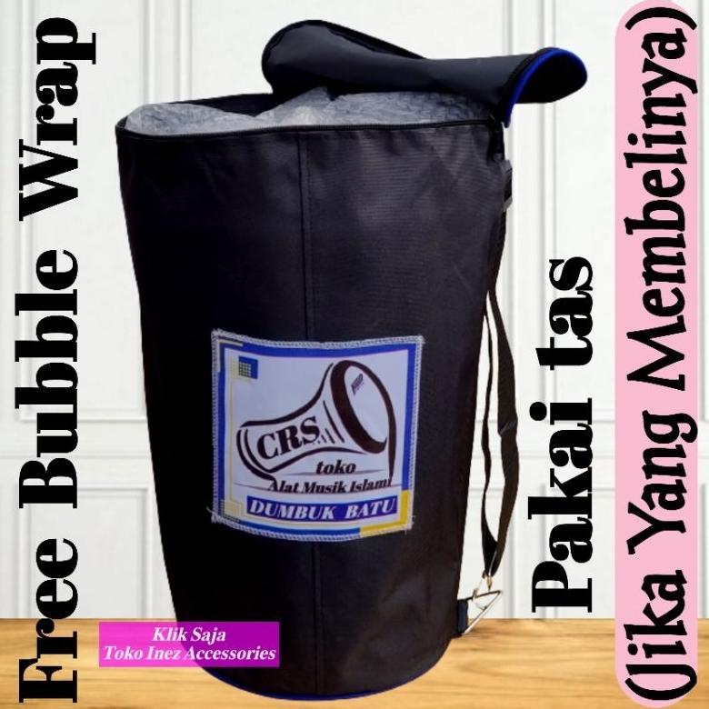 MIRAHSTORE GENDANG ATAU DARBUKA KAYU 8 INCH HITAM SILVER POWER BEAT HITAM MADE IN TAIWAN TERMURAH