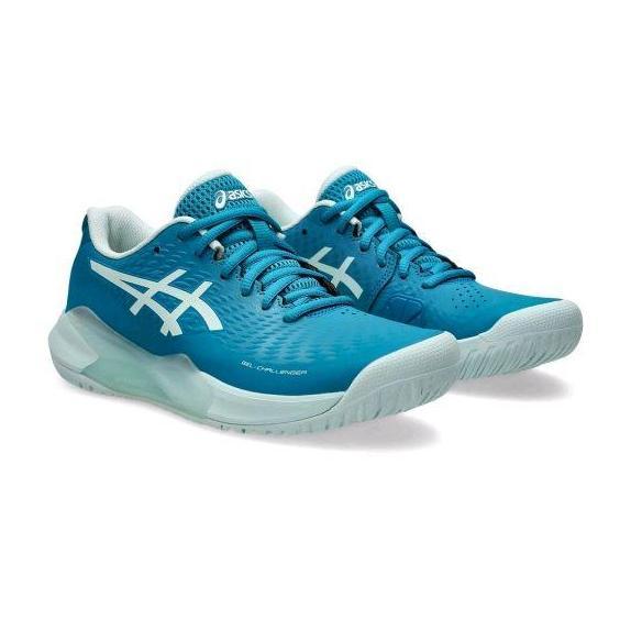 Sepatu Tenis Wanita Asics Gel Challenger 14 Blue 1042A231.402
