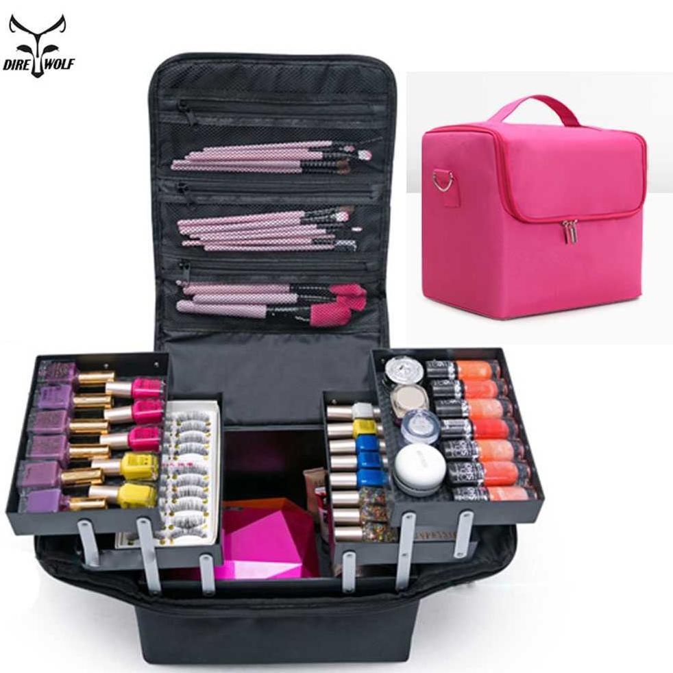 Terlaris Tas Organizer Make Up Rak Perhiasan Wanita Tempat Peralatan Makeup Bag Rias Mua Pengantin S