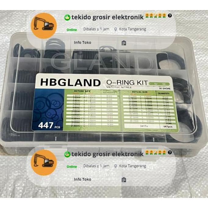 Oring Box Kobelco Service Kit Oring Kobelco Excavator High Quality