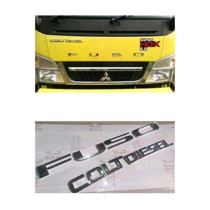 EMBLEM FUSO / LOGO FUSO / EMBLEM CANTER / EMBLEM COLT DIESEL / EMBLEM FUSO COLT DIESEL CANTER ORIGIN
