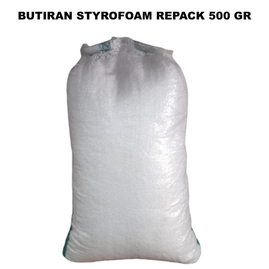Styrofoam Gabus Butiran Isi Bean Bag Floam Bulat Kecil Butir Makassar