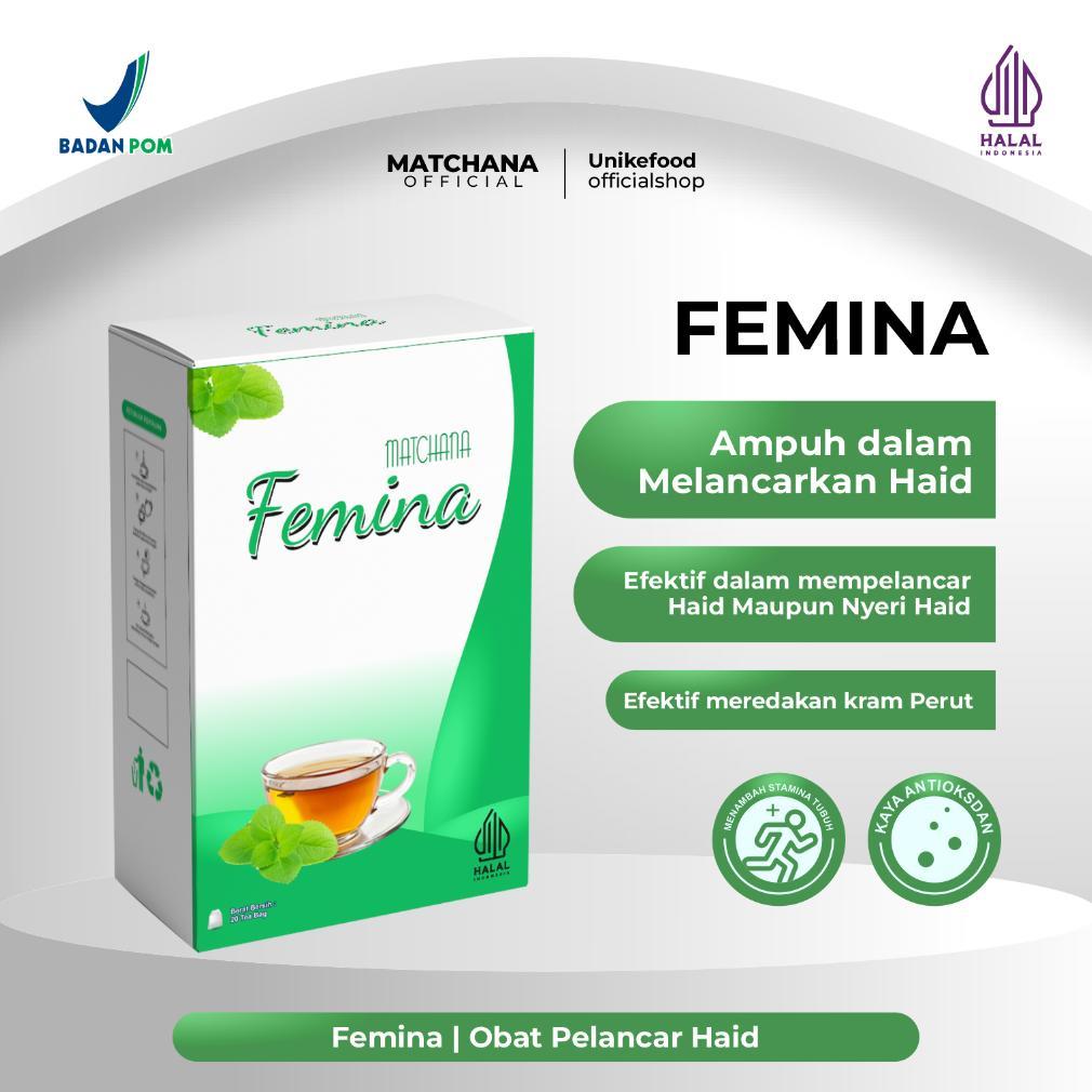 (Terbaru) Obat Pelancar Haid Ampuh | Matchana Femina Pelancar Menstruasi Ampuh, Obat Haid, Teh Pelan