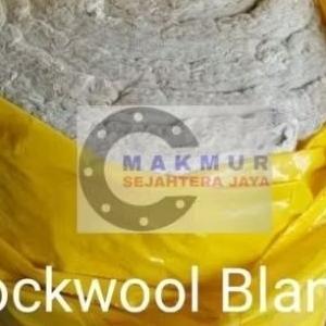 Rockwool Blanket Insulation Peredam Panas  Tanpa Kawat Gulungan