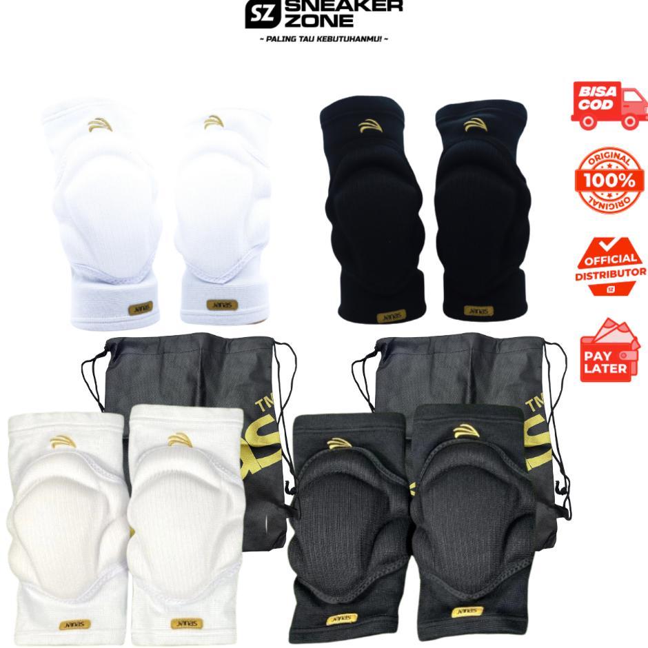 Jonas Elite X3 Kneepad - Elite X1 Knee Pad (Stringbag Hitam) -  Pelindung Lutut - Kiper Futsal