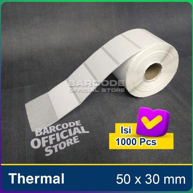 Juilooshophs - Label Barcode Xprinter XP-360B Uk. 50 x 30 (1 Line) Thermal 50x30 mm