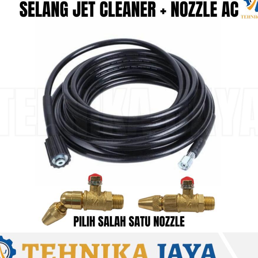 Paket Selang Jet Cleaner + Nozzle Ac Cleaner Cuci Ac High Pressure Washer