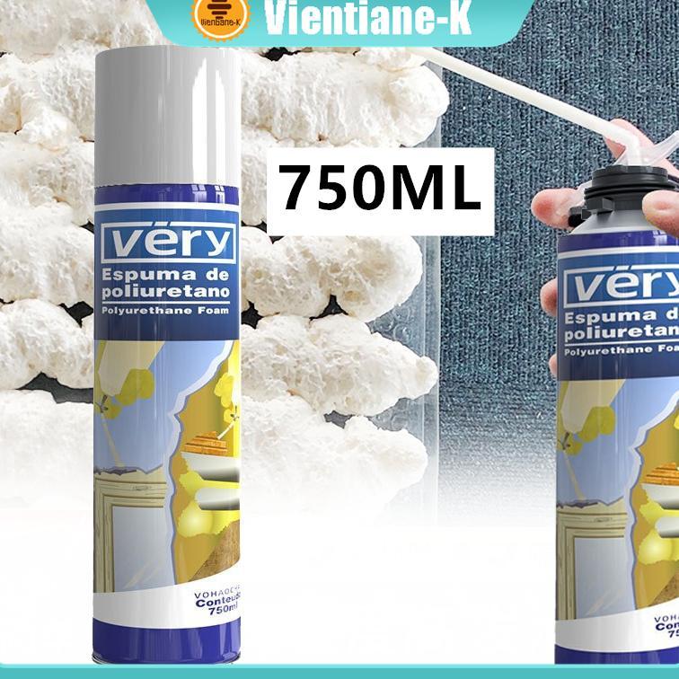 750Ml Pu Sealant Foam Spray / Pu Busa Foam Sealant Polyurethane Foam / Pu Foam 750Ml