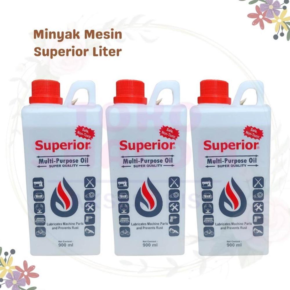 Minyak Superior Liter/Minyak Pelumas Mesin Jahit/Minyak Mesin Jahit