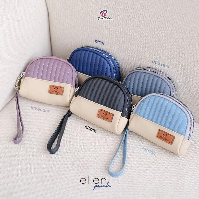 RECOMMENDED BY SHANA _ POUCH ELLEN BY BIRU TSABITA / DOMPET KOIN ELLEN BIRU TSABITA / POUCH ELLEN BI