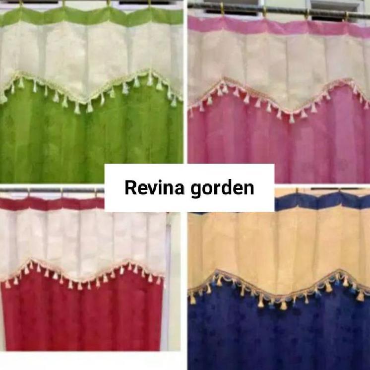 Gorden Plisket Gorden Murah Gorden Poni Tempel