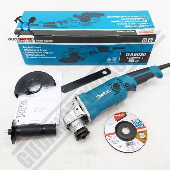 TERAR Gerinda Tangan MAKITA GA5020 5inch / Angle Grinder 5 inch MAKITA GA 5020 - Mesin Gerinda Tanga