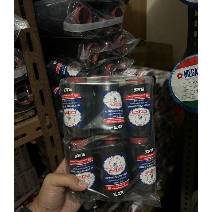 Benang Jahit Katun Angsa Dunia 5000Yard (6Pcs)