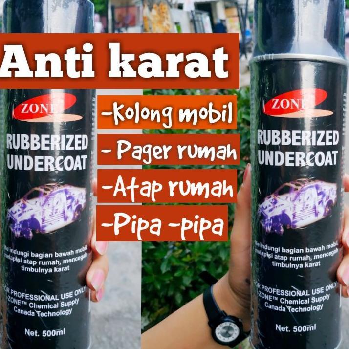 Rubberized 500 Mili Undercoat Pelindung Kolong Mobil Anti Karat Peredam Cat Kolong Mobil