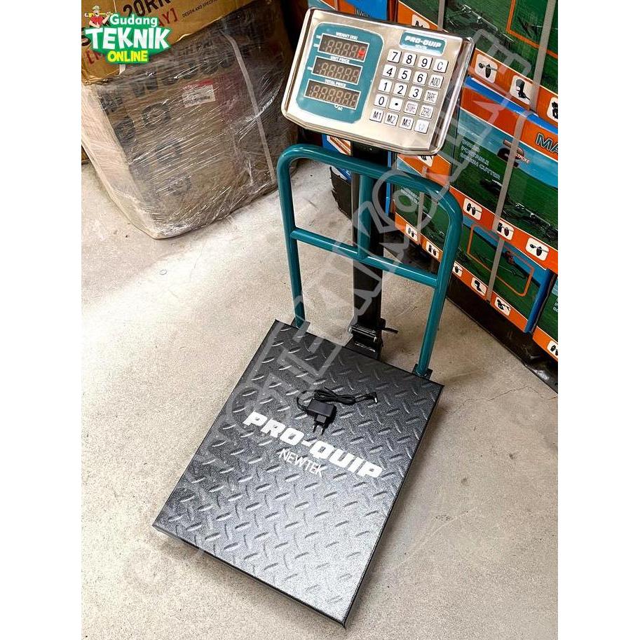 ORIZA Timbangan Digital Duduk 100kg Rail PROQUIP / Timbangan Duduk 100 Kg