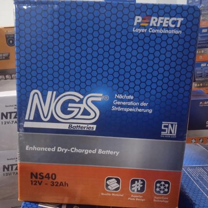Promo Aki Ngs Ns40 12V 32Ah Aki Basah