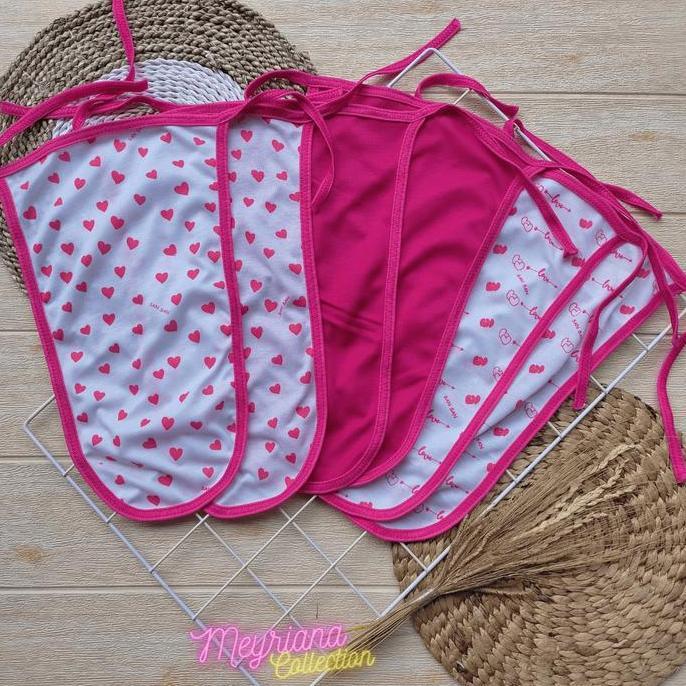 Whoiam- Isi 6 Pcs / 12 Pcs Popok Bayi Baru Lahir Seri Pink Bayi Perempuan Popok Bayi Newborn