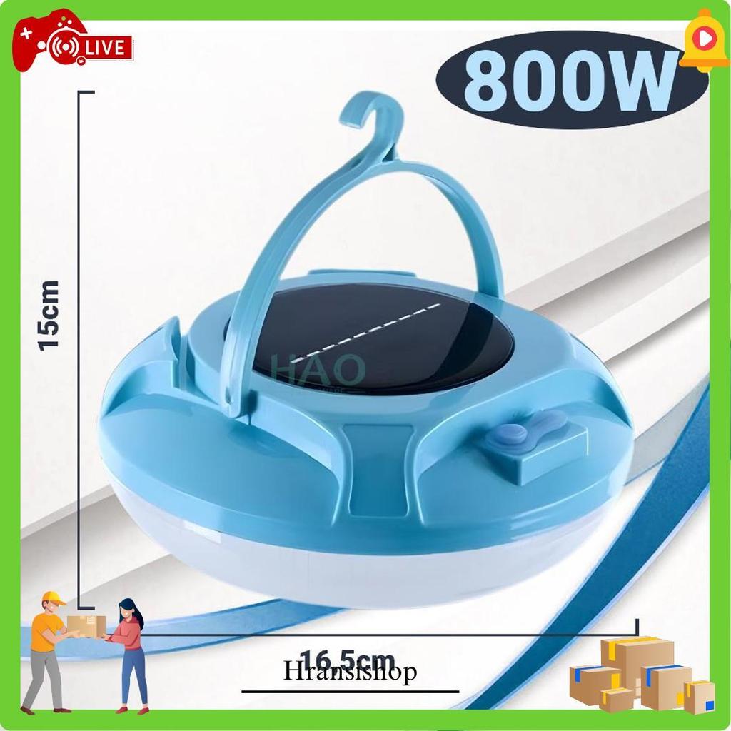 Lampu Led Emergency Ufo Surya Panel Usb Type-C / Lampu Led Ufo Rechargeable Solar Panel / Lampu Daru