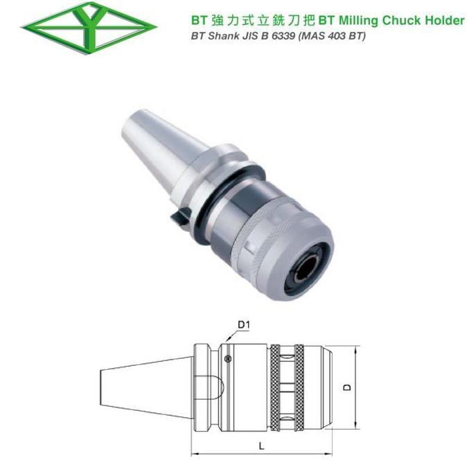 XERANA Arbor BT50 SC32 105 YEONG YIH Milling Collet Chuck BT 50 SC 32 Holder