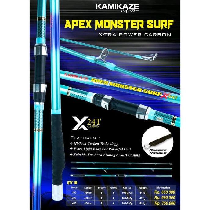 Joran Surf Kamikaze Apex Monster Surf 390 420 450