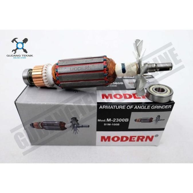 TERAR Angker Gerinda Modern M 2300B - Armature Mesin Gerinda Tangan Modern