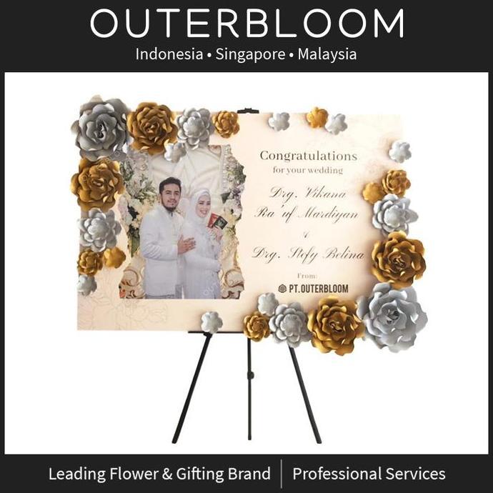Papan Bunga Kertas - Pandora Paper Flower Board