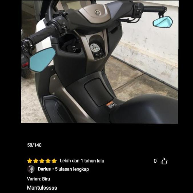 Spion Jalu Oval/Bar End Variasi Motor X Ride/Mio Fino/Jupiter Mx New