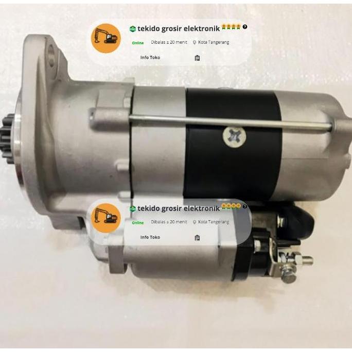 Starter Sk200-8 Kobelco / Dinamo Starter Kobelco Sk200-8 High Quality