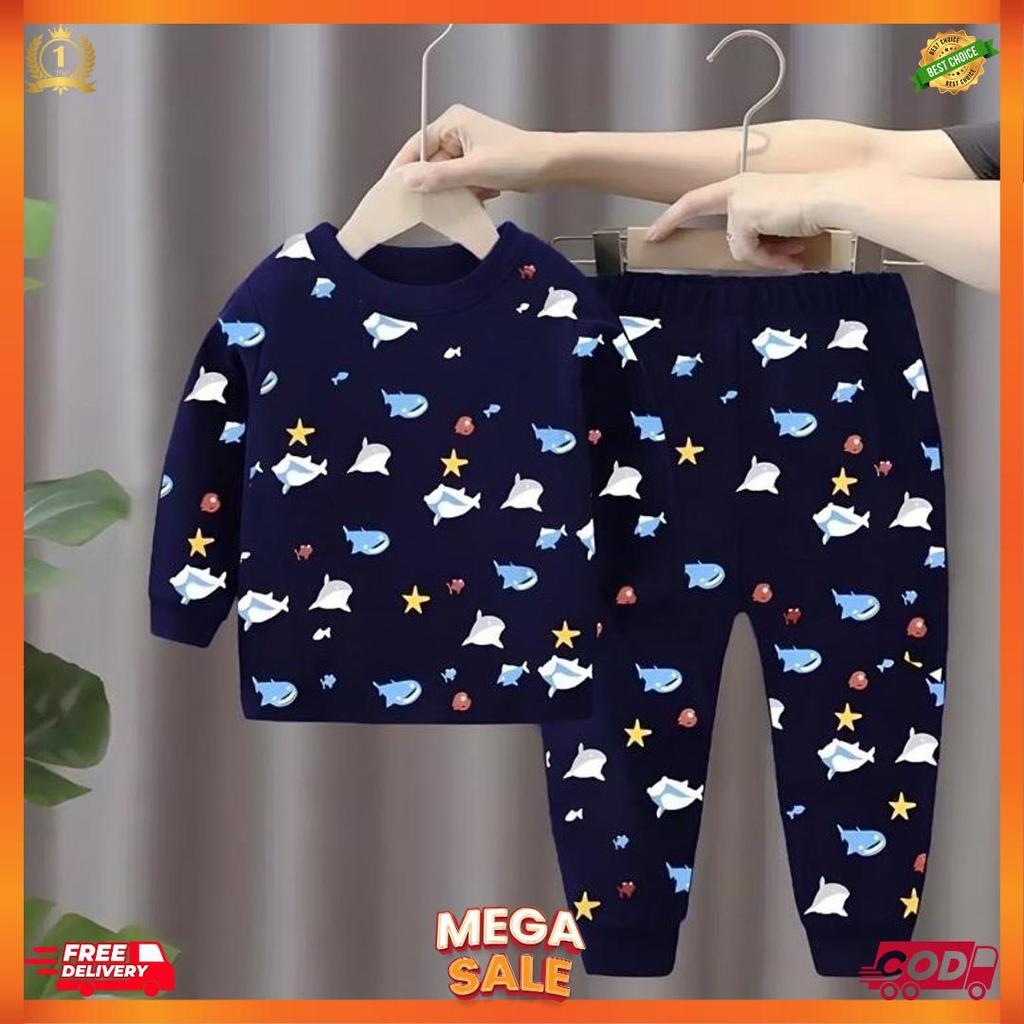Terlaris TERBARU SETELAN BAJU TIDUR ANAK ANAK PIYAMA KAOS ANAK PEREMPUAN DAN LAKI LAKI MOTIF BABY SH