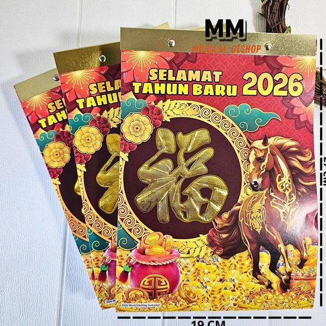 KALENDER HARIAN SOBEK BESAR CINA TAHUN 2026 TERBARU