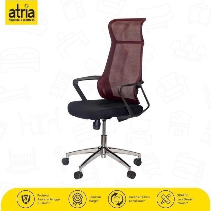 Kursi Kantor Atria Dexton High Chair Black