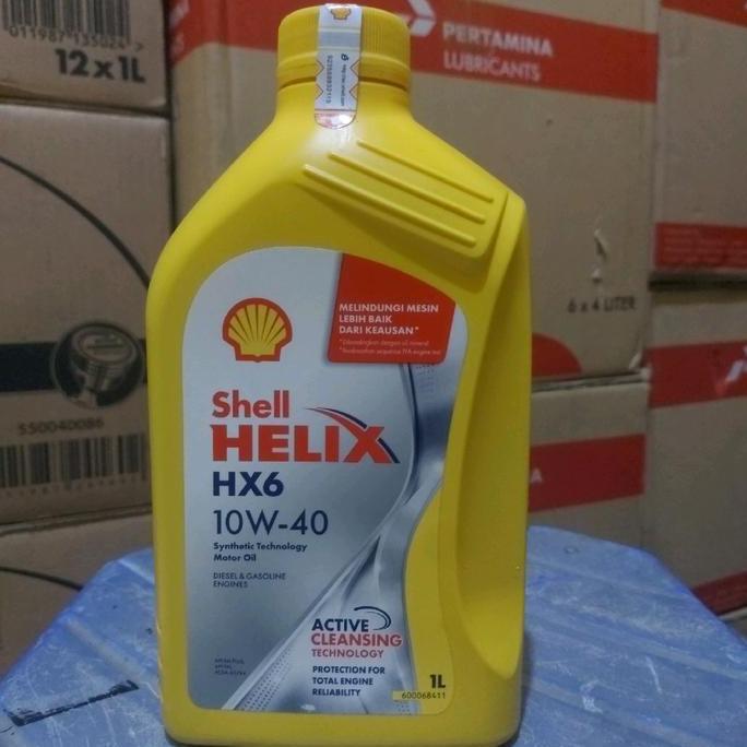 OLI MESIN MOBIL SHELL HELIX HX6