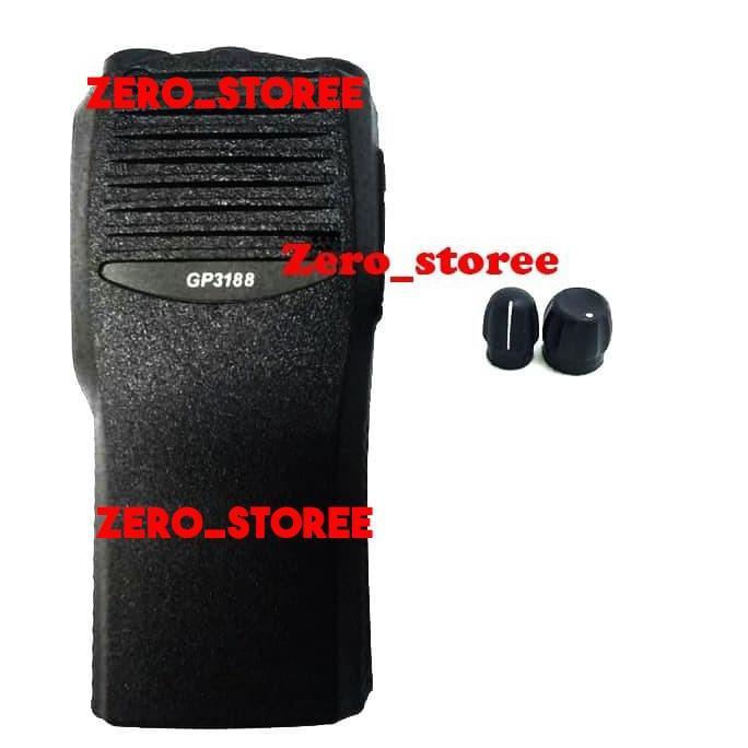 TERLARIS CASING HT MOTOROLA GP3188 MOTOROLA GP 3188 CASING BODY SET KOMPLIT KESING HT MOTOROLA GP-31