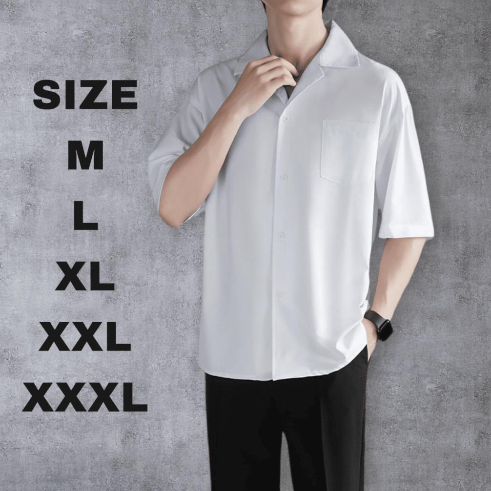 Kemeja Pria Hawai Korea Style Lengan Pendek Baju Piyama Oversize [K7]