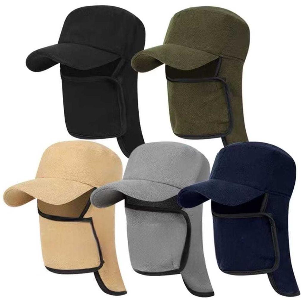 100% Aman Murah Topi Jepang Topi Masker Mancing Topi Petani Topi Jepang Anti Panas Topi Anti Debu Vo