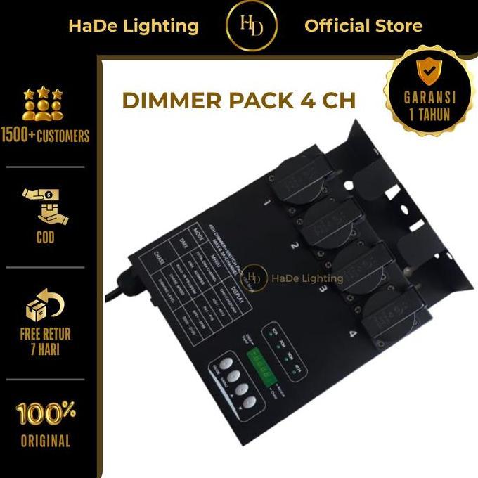 Dimmer Pack DMX 4 Channel