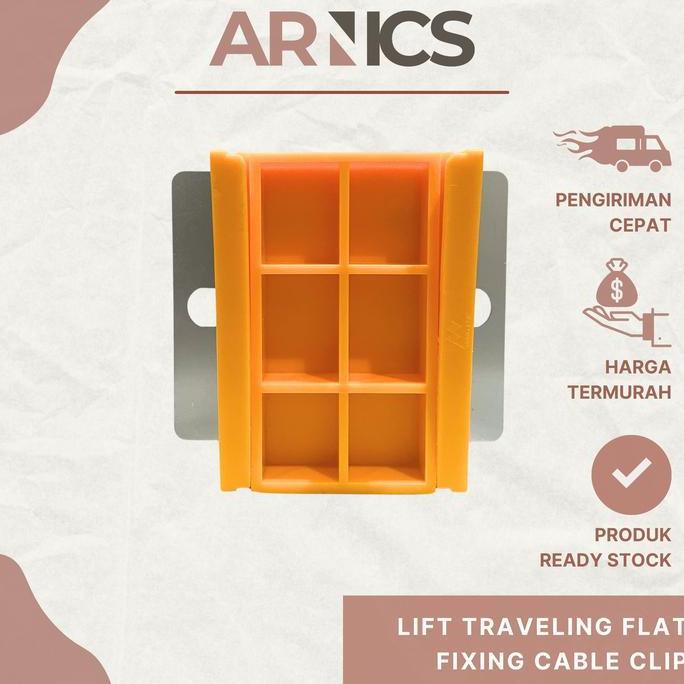 Lift Traveling Flat Fixing Cable Clip / Elevator Parts Elevator Cable Clip Box / Sparepart Lift