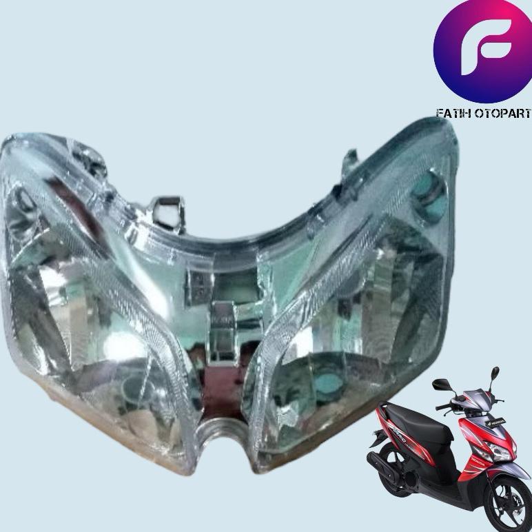 lampu depan reflektor depan vario 110 karbu mika lampu depan vario 110 karbu merk narita