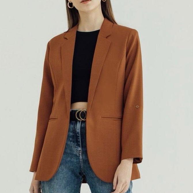 MURAH Blazer Wanita Premium Elegan | Blazer Kerja Formal Modern