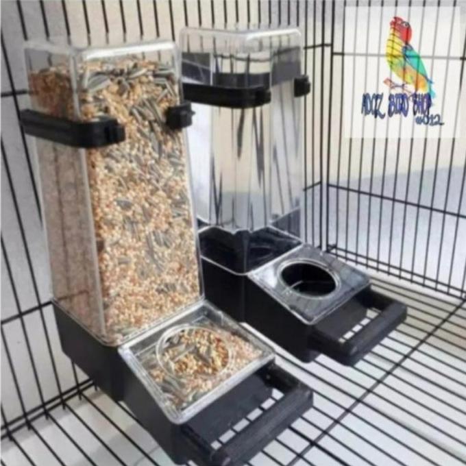 CANGKIR/TEMPAT MAKAN/MINUM DISPENSER OTOMATIS JUMBO UNTUK BURUNG
